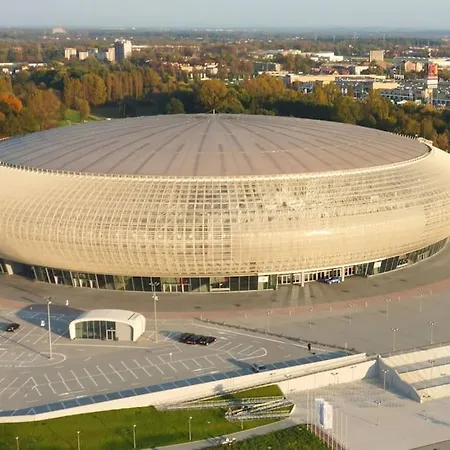 Big Attic Apartment Near Tauron Arena-3